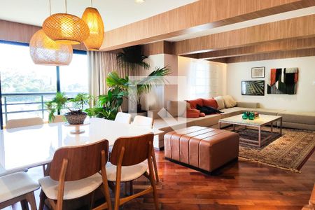 Sala de apartamento para alugar com 3 quartos, 143m² em Vila Guiomar, Santo André