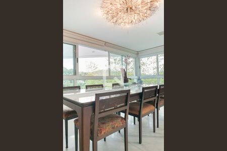 Sala de Jantar de casa de condomínio à venda com 4 quartos, 850m² em Vila Alpina, Nova Lima