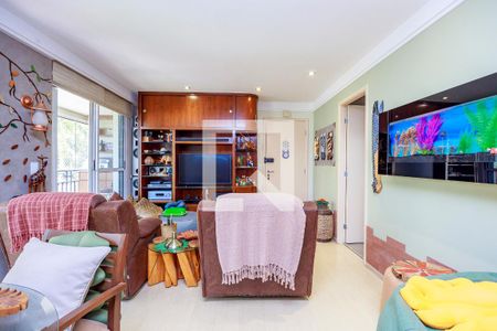 Sala de apartamento para alugar com 3 quartos, 94m² em Santo Amaro, São Paulo