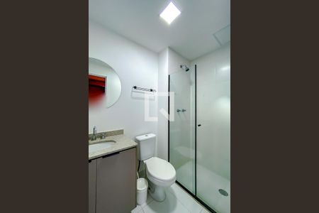 Banheiro de kitnet/studio à venda com 1 quarto, 25m² em Belenzinho, São Paulo