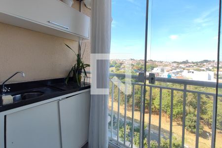 Varanda gourmet de apartamento para alugar com 2 quartos, 49m² em Residencial Parque da Fazenda, Campinas