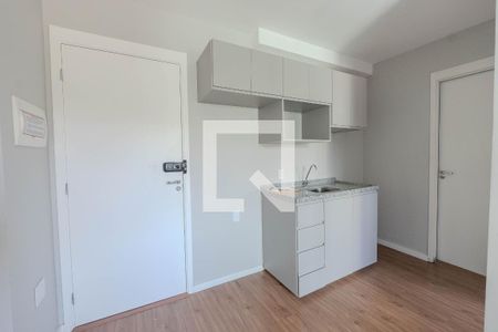 Sala/Cozinha de apartamento à venda com 1 quarto, 26m² em Bela Vista, São Paulo