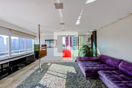 Sala de TV de apartamento à venda com 2 quartos, 132m² em Jardim Analia Franco, São Paulo