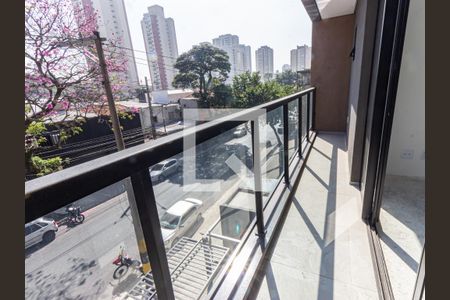 Varanda de apartamento à venda com 1 quarto, 33m² em Cambuci, São Paulo