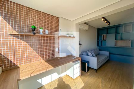 Varanda  de apartamento à venda com 1 quarto, 35m² em Rudge Ramos, São Bernardo do Campo