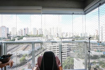 Vista da Sacada de apartamento à venda com 2 quartos, 79m² em Vila Andrade, São Paulo