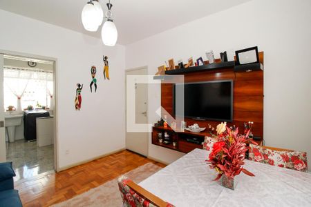 Sala de apartamento à venda com 2 quartos, 69m² em Anchieta, Belo Horizonte