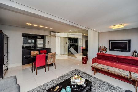 Apartamento para alugar com 131m², 2 quartos e 2 vagasSala