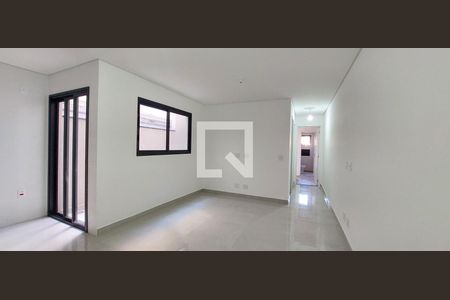 Sala de apartamento à venda com 2 quartos, 69m² em Jardim, Santo André