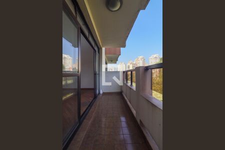 Varanda da Sala de apartamento para alugar com 4 quartos, 230m² em Jardim Ampliacao, São Paulo