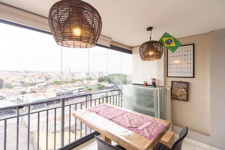 Varanda gourmet de apartamento à venda com 2 quartos, 63m² em Centro, Osasco