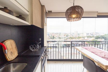 Varanda gourmet de apartamento à venda com 2 quartos, 63m² em Centro, Osasco