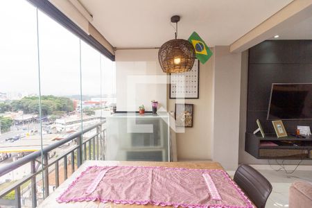 Varanda gourmet de apartamento para alugar com 2 quartos, 63m² em Centro, Osasco