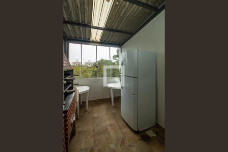 Área comum - Churrasqueira de apartamento à venda com 1 quarto, 42m² em Camaquã, Porto Alegre