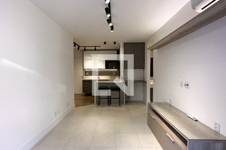 Sala de apartamento para alugar com 1 quarto, 40m² em Laranjeiras, Rio de Janeiro