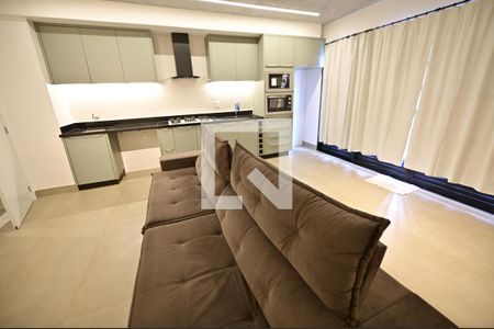 Sala de apartamento para alugar com 1 quarto, 44m² em Setor Oeste, Goiânia