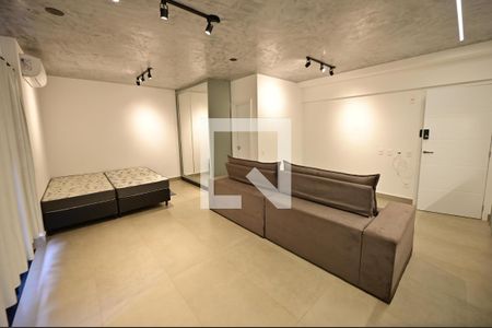 Sala de apartamento para alugar com 1 quarto, 44m² em Setor Oeste, Goiânia