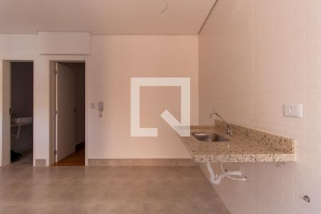 Cozinha de apartamento à venda com 1 quarto, 39m² em Vila Ivone, São Paulo