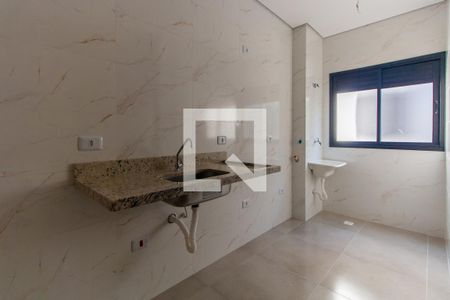 Cozinha de apartamento à venda com 1 quarto, 34m² em Vila Ivone, São Paulo