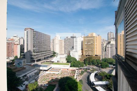 Varanda - Vista de kitnet/studio à venda com 0 quarto, 25m² em Bela Vista, São Paulo