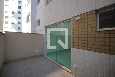 Varanda da Sala de apartamento à venda com 2 quartos, 90m² em Carmo Sion, Belo Horizonte