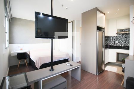Sala de apartamento para alugar com 1 quarto, 29m² em Vila Olímpia, São Paulo