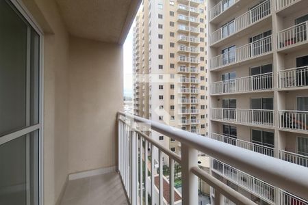 Varanda da Sala de apartamento para alugar com 2 quartos, 35m² em Vila Ivone, São Paulo