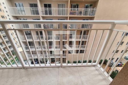 Varanda da Sala de apartamento para alugar com 2 quartos, 35m² em Vila Ivone, São Paulo