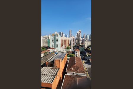 Vista da Sala de apartamento para alugar com 1 quarto, 40m² em Gonzaga, Santos