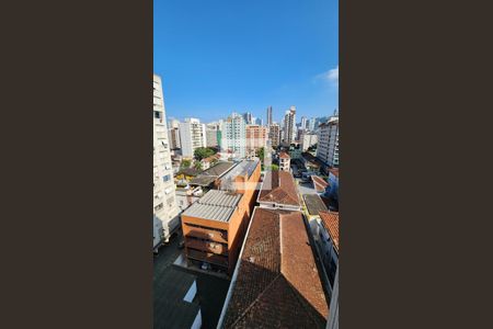 Vista da Sala de apartamento para alugar com 1 quarto, 40m² em Gonzaga, Santos