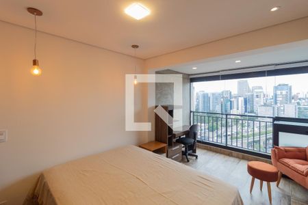 Quarto de kitnet/studio para alugar com 1 quarto, 32m² em Vila Cordeiro, São Paulo