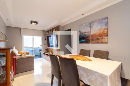 Sala de Jantar de apartamento à venda com 3 quartos, 83m² em Vila Isolina Mazzei, São Paulo