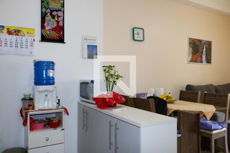 Cozinha de apartamento à venda com 1 quarto, 40m² em Nova Gerti, São Caetano do Sul