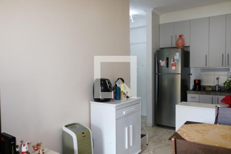 Sala de apartamento à venda com 1 quarto, 40m² em Nova Gerti, São Caetano do Sul