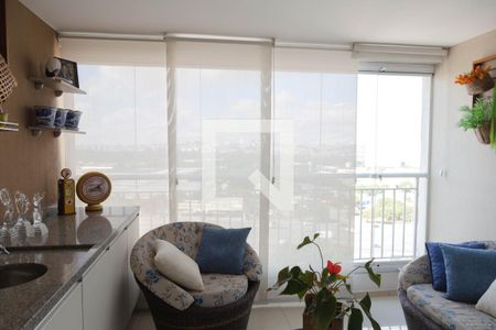 Apartamento à venda com 74m², 2 quartos e 2 vagas Apartamento à venda com 74m², 2 quartos e 2 vagasVaranda gourmet