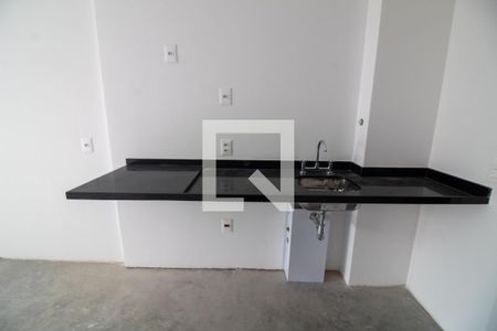 Cozinha de kitnet/studio para alugar com 1 quarto, 30m² em Santo Amaro, São Paulo