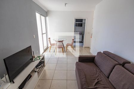 Sala de apartamento à venda com 2 quartos, 60m² em Paquetá, Belo Horizonte