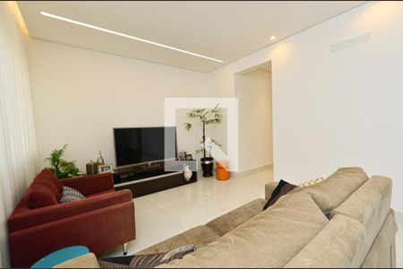 Sala  de apartamento à venda com 4 quartos, 143m² em Cidade Nova, Belo Horizonte