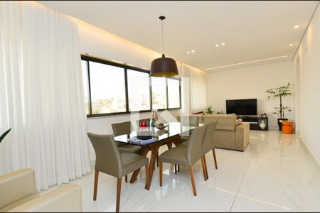 Sala  de apartamento à venda com 4 quartos, 143m² em Cidade Nova, Belo Horizonte