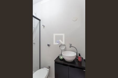 Banheiro de kitnet/studio à venda com 1 quarto, 169m² em Moema, São Paulo