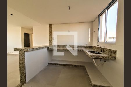 Cozinha de apartamento à venda com 2 quartos, 65m² em Ipiranga, Belo Horizonte