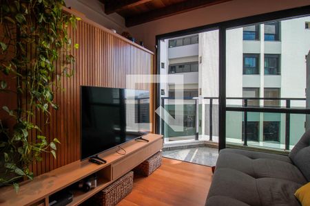 Sala de apartamento à venda com 1 quarto, 64m² em Paraíso, São Paulo