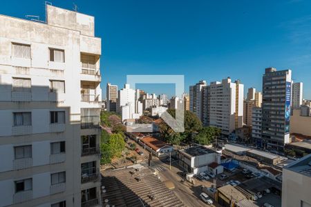 Vista Sala de Estar/Jantar  de apartamento à venda com 1 quarto, 60m² em Bosque, Campinas