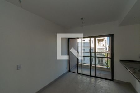 Sala de Estar/Jantar  de apartamento à venda com 1 quarto, 60m² em Bosque, Campinas