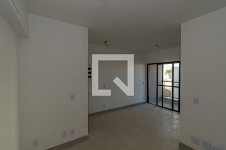 Sala de Estar/Jantar  de apartamento à venda com 1 quarto, 60m² em Bosque, Campinas