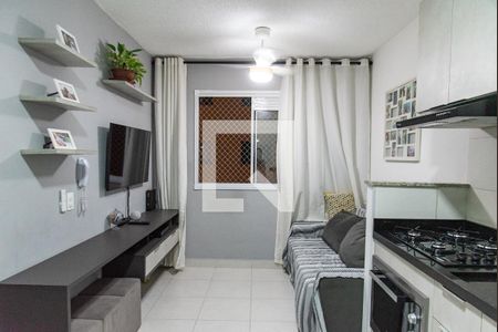 Apartamento à venda com 34m², 2 quartos e sem vagaSala/cozinha