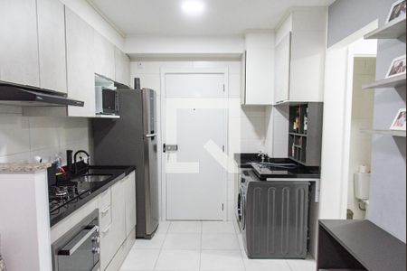 Sala/cozinha de apartamento para alugar com 2 quartos, 34m² em Cambuci, São Paulo