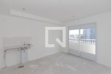 Sala/Cozinha de apartamento à venda com 1 quarto, 32m² em Jardim Aeroporto, São Paulo