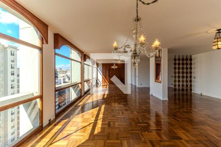 Sala de apartamento para alugar com 4 quartos, 490m² em Higienópolis, São Paulo