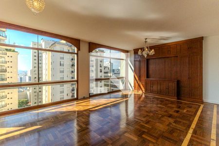 Sala de apartamento à venda com 4 quartos, 490m² em Higienópolis, São Paulo